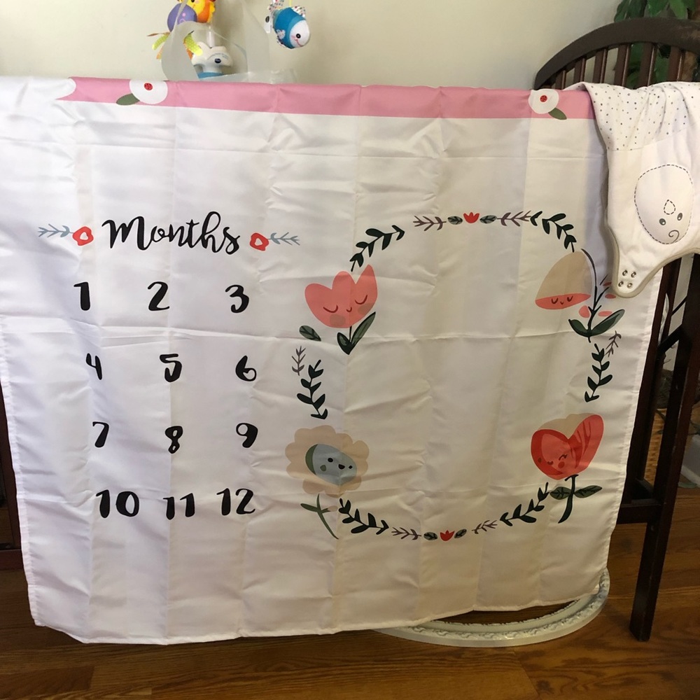 Monthly Milestone Blanket & Stickers